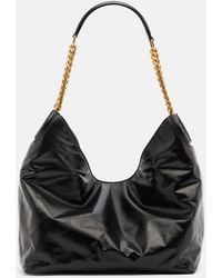 Saint Laurent - Hortense Small Leather Shoulder Bag - Lyst