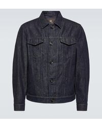 Loro Piana - Jacke Neive Aus Denim Und Kaschmir - Lyst