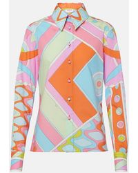 PUCCI - Vivara Cotton Shirt - Lyst