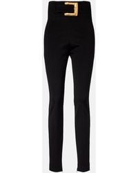 Balmain - Pantaloni Slim A Vita Alta - Lyst