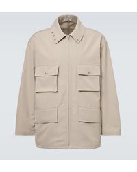 AURALEE - Blouson Aus Wolle - Lyst