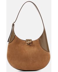 Loro Piana - Bobbin Medium Leather Shoulder Bag - Lyst