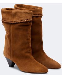 Isabel Marant - Dalby Suede Ankle Boots - Lyst