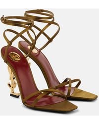 Saint Laurent - Sandali Opyum 110 - Lyst