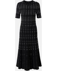 JOSEPH - Ribbed-Knit Cotton-Blend Midi Dress - Lyst