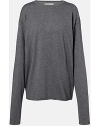 Extreme Cashmere - N°347 Aries Cotton And Cashmere Top - Lyst