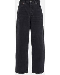Agolde - Dara Mid-rise Wide-leg Jeans - Lyst