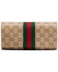 Gucci - Essence Gg Canvas Wallet - Lyst