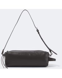Lemaire - Care Leather Shoulder Bag - Lyst