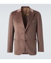 Lardini - Cotton Corduroy Blazer - Lyst