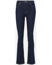 FRAME - Jean Droit Le High Straight Long - Lyst