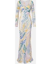 Alexandra Miro - Lois Printed Maxi Dress - Lyst