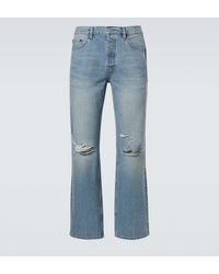 FRAME - Jeans Rectos Relaxed Con Efecto Desgastado - Lyst