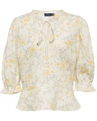 Polo Ralph Lauren Blouses for Women | Online Sale up to 70% off | Lyst