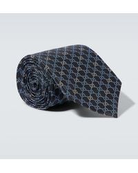 Gucci - Gg Silk Jacquard Tie - Lyst