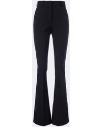 Sportmax - Wool-Blend Flared Pants - Lyst
