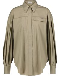 Brunello Cucinelli Hemd aus einem Baumwollgemisch - Mehrfarbig