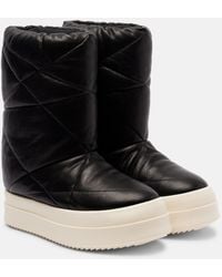 Rick Owens - Mega Bumper Lunar Leather Boots - Lyst
