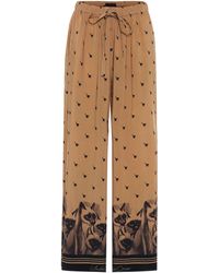 Undercover - Printed Drawstring Pants - Lyst
