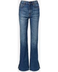 Chloé - High-Rise Flared Jeans - Lyst