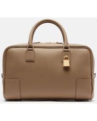 Loewe - Amazona 28 Leather Top-Handle Bag - Lyst