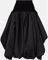 Jonathan Simkhai - Corinn Bubble Midi Skirt - Lyst