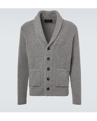 Thom Sweeney - Wool And Cashmere Cardigan - Lyst