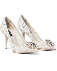 Dolce & Gabbana - Bellucci Pumps 90 Mm - Lyst