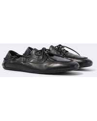 Prada - Shuffle Leather Loafers - Lyst