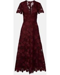 Elie Saab - Guipure Lace Silk-Blend Maxi Dress - Lyst