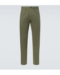Slowear - Cotton And Linen Slim Pants - Lyst