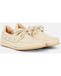Jacquemus - Batto Leather Boat Shoes - Lyst