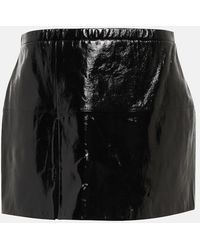 Stouls - Franny Patent Leather Miniskirt - Lyst