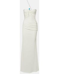 Christopher Esber - Crystal Pin Cutaway Embellished Maxi Dress - Lyst