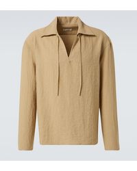 Commas - Tie-Neck Shirt - Lyst
