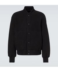 Canada Goose - Hudson Wool-Blend Bomber Jacket - Lyst