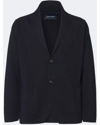 Thom Sweeney - Knitted Wool Blazer - Lyst