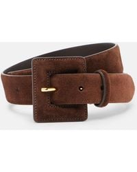 Nour Hammour - Soma Suede Belt - Lyst