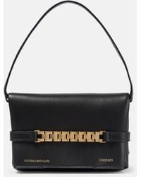 Victoria Beckham - Mini Chain Leather Shoulder Bag - Lyst