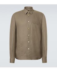 Kiton - Linen Shirt - Lyst