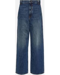 Khaite - Bacall Mid-rise Wide-leg Jeans - Lyst