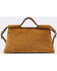 Isabel Marant - Pipa Medium Suede Top-Handle Bag - Lyst