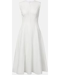 Norma Kamali - Abito Midi Grace - Lyst