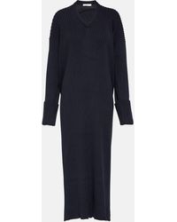 The Row - Elodie Knitted Cotton Maxi Dress - Lyst