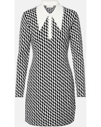 RIXO London - Cotton-Blend Minidress - Lyst