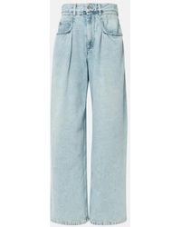 Isabel Marant - Rachelle Mid-Rise Wide-Leg Jeans - Lyst
