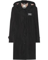 Burberry Oxclose Raincoat - Black
