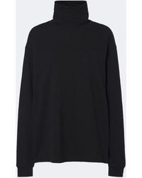 The Row - Kelta Cotton Turtleneck Sweater - Lyst