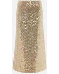 Dorothee Schumacher - Sequined Midi Skirt - Lyst