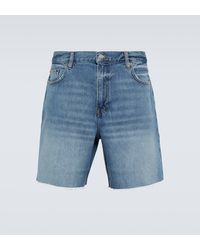 FRAME - Vintage Denim Shorts - Lyst